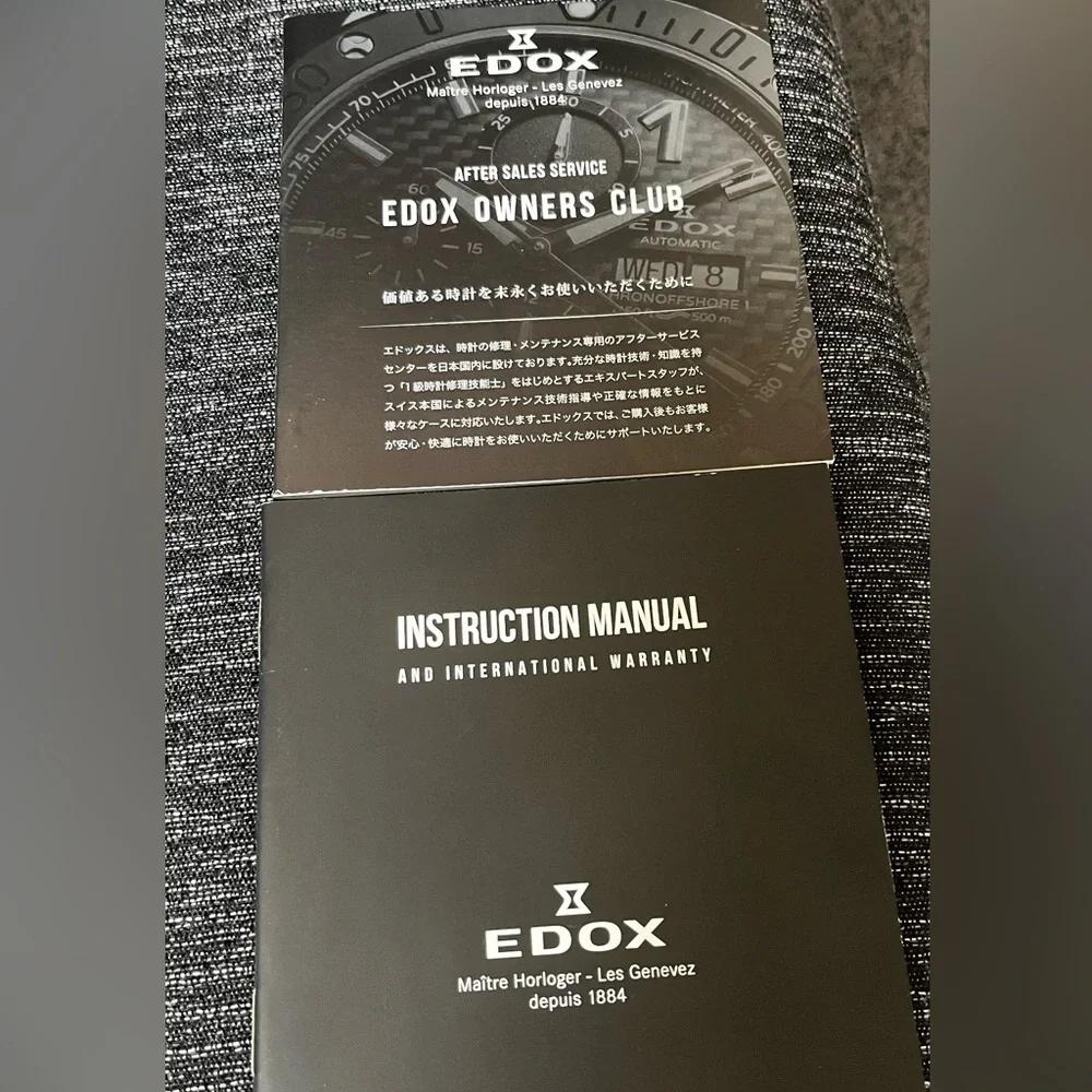 Edox original box
